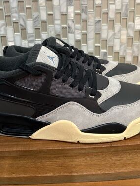 Nike Air Jordan 4 RM Iron Grey Chambray Dark Smoke Grey FQ7939-002 Men's Size 11